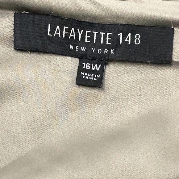 Stunning Designer Lafayette 148 New York Casual Dress - 16 - Picture 3 of 4